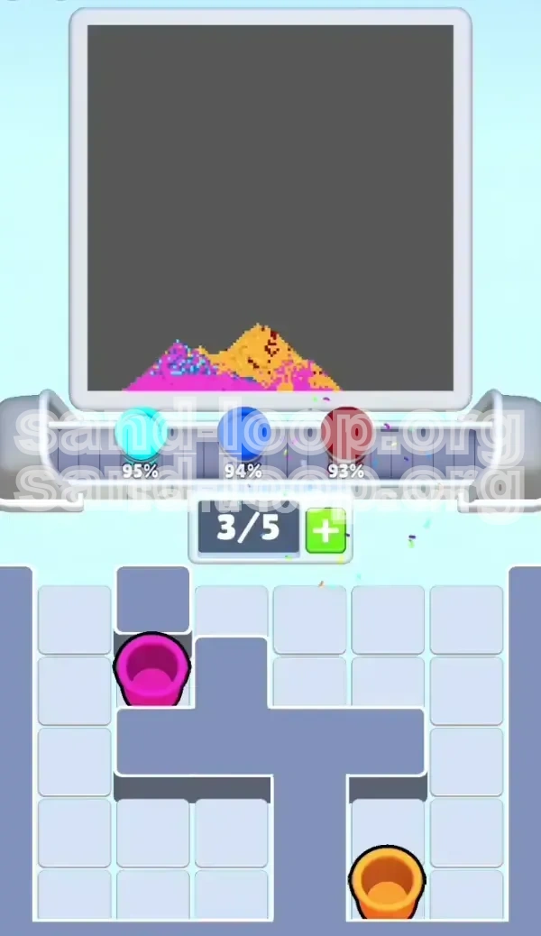 Sand Loop Level 351 screenshot 4