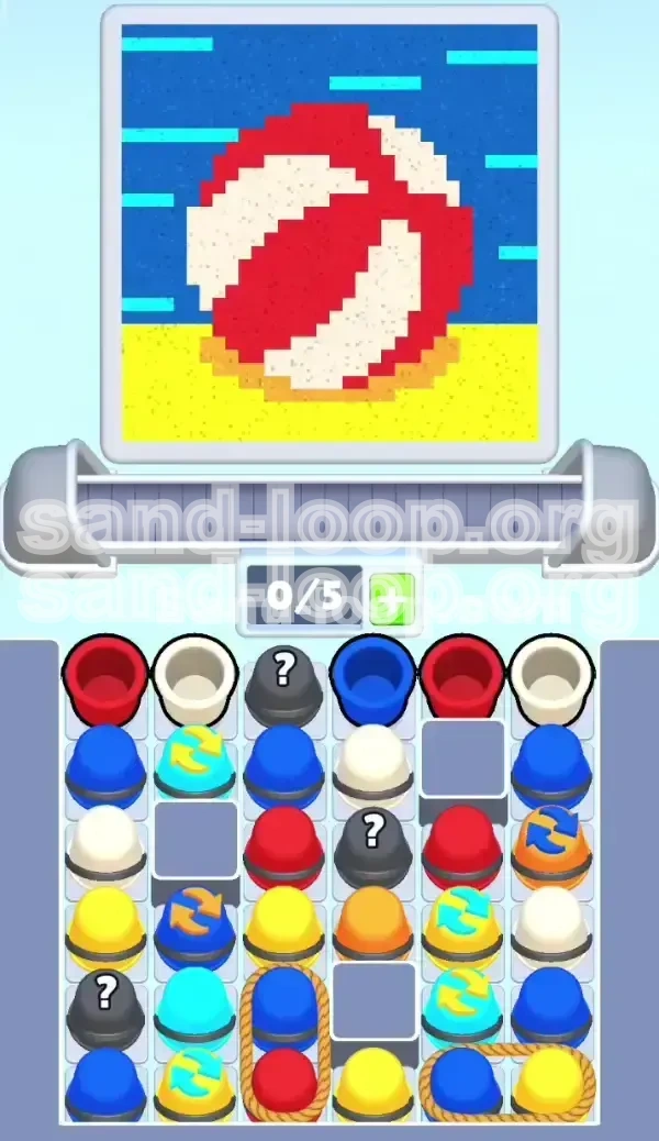 Sand Loop Level 352 screenshot 1