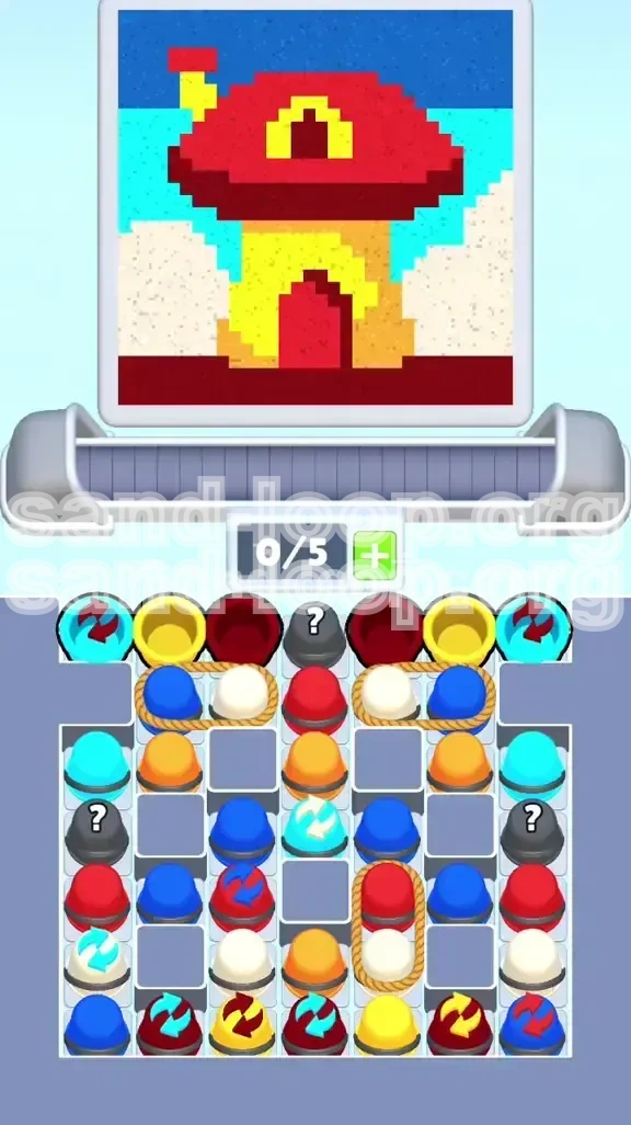 Sand Loop Level 356 screenshot 1