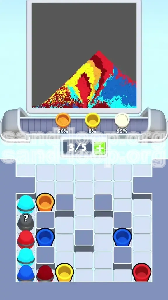 Sand Loop Level 356 screenshot 3