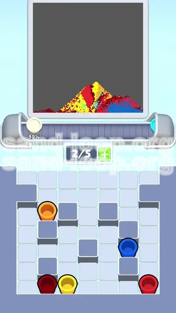 Sand Loop Level 356 screenshot 4