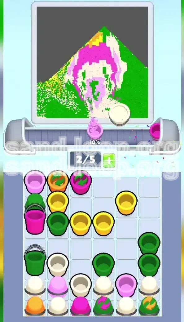 Sand Loop Level 357 screenshot 2