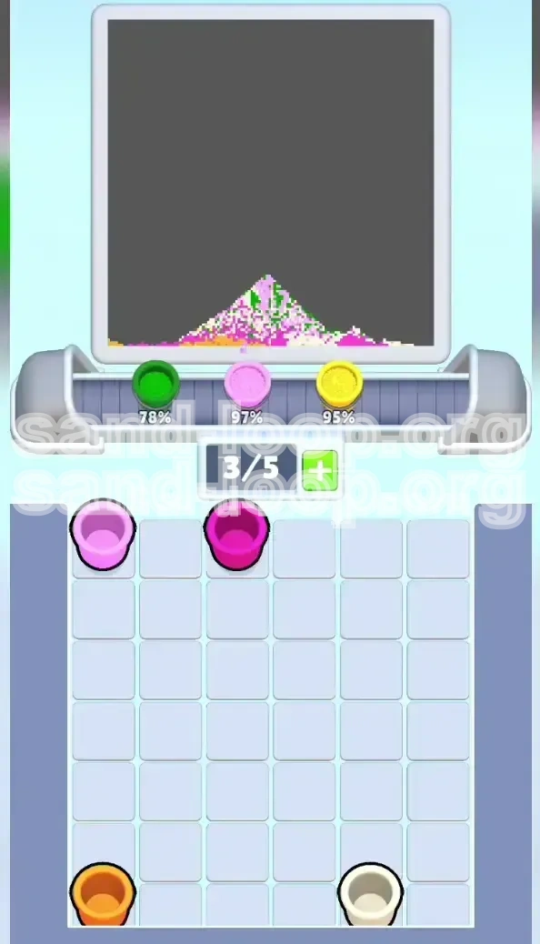 Sand Loop Level 357 screenshot 4