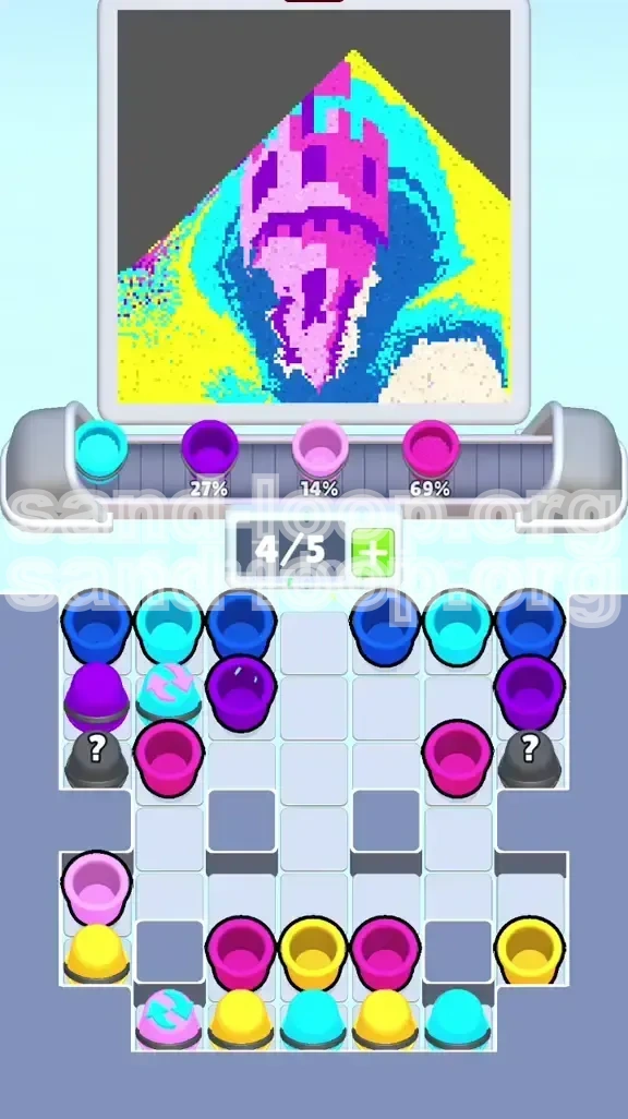 Sand Loop Level 358 screenshot 2