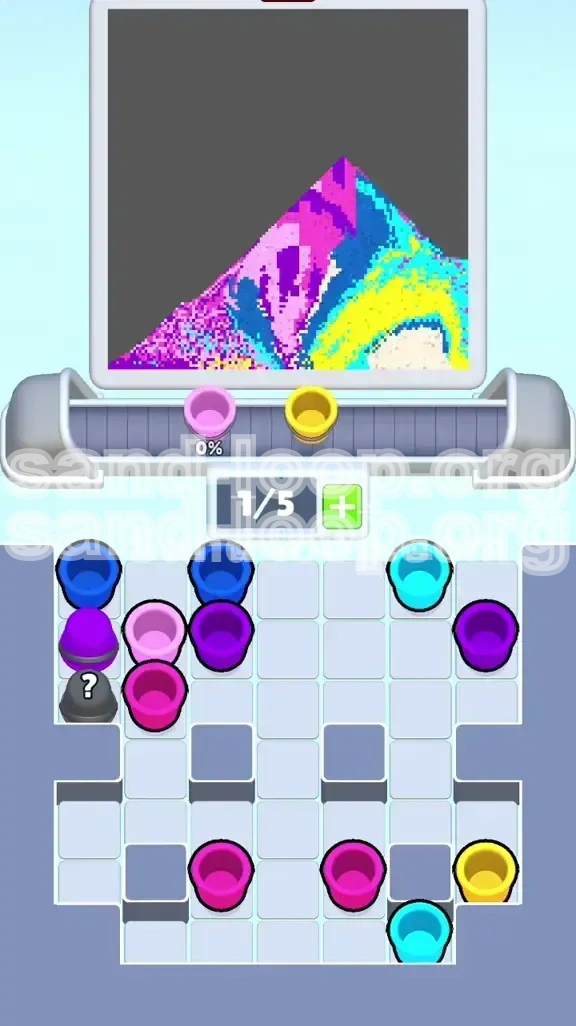 Sand Loop Level 358 screenshot 3