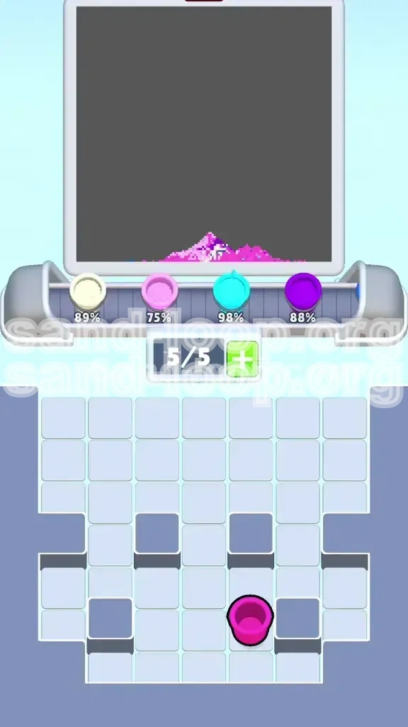 Sand Loop Level 358 screenshot 4