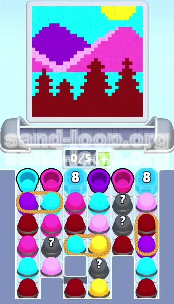 Sand Loop Level 359 screenshot 1