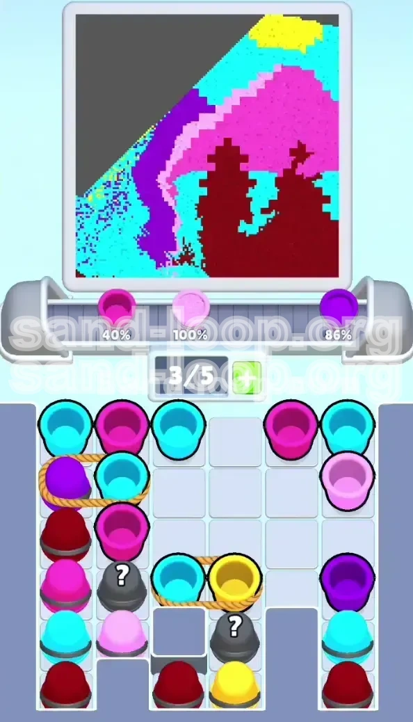 Sand Loop Level 359 screenshot 2