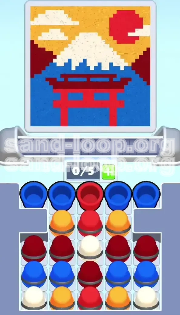 Sand Loop Level 361 screenshot 1