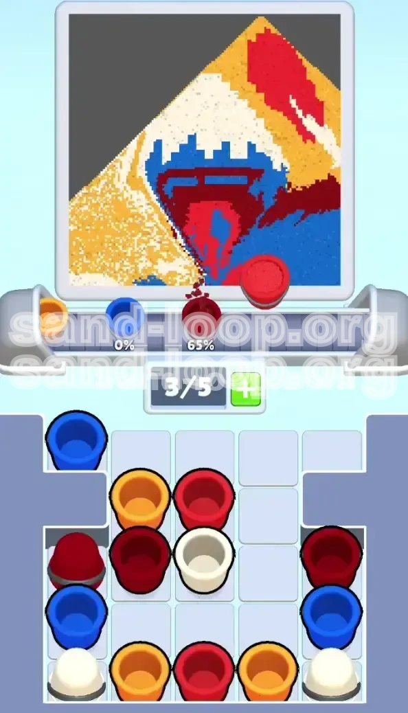 Sand Loop Level 361 screenshot 2