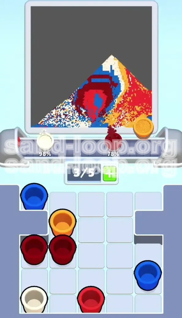 Sand Loop Level 361 screenshot 3