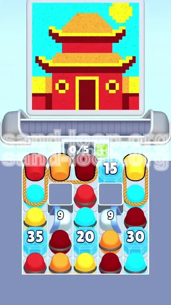 Sand Loop Level 362 screenshot 1