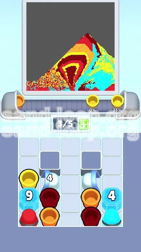 Sand Loop Level 362 screenshot 3