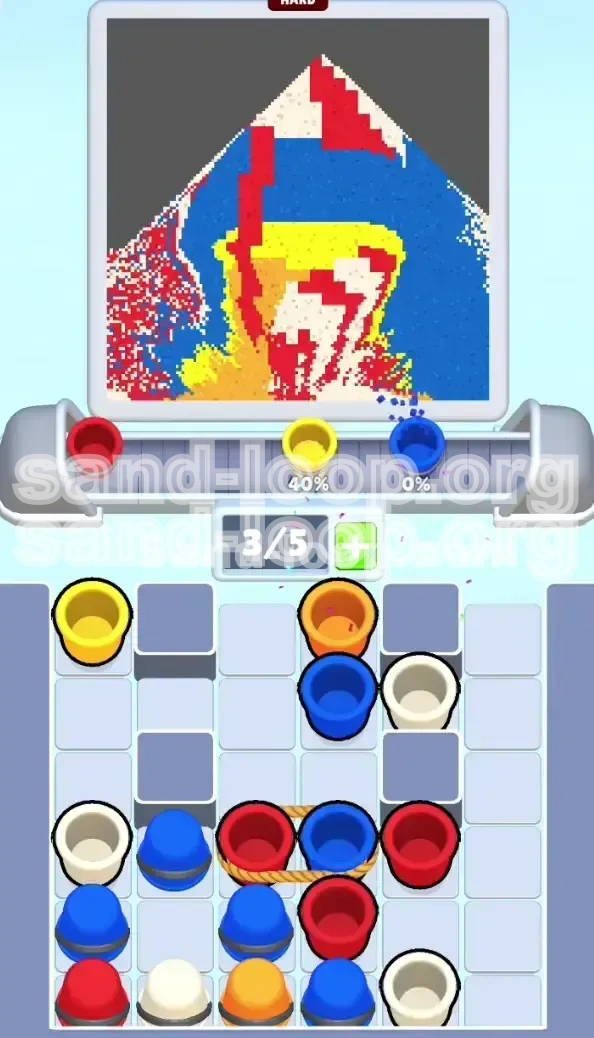 Sand Loop Level 365 screenshot 2