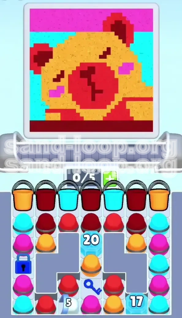 Sand Loop Level 366 screenshot 1