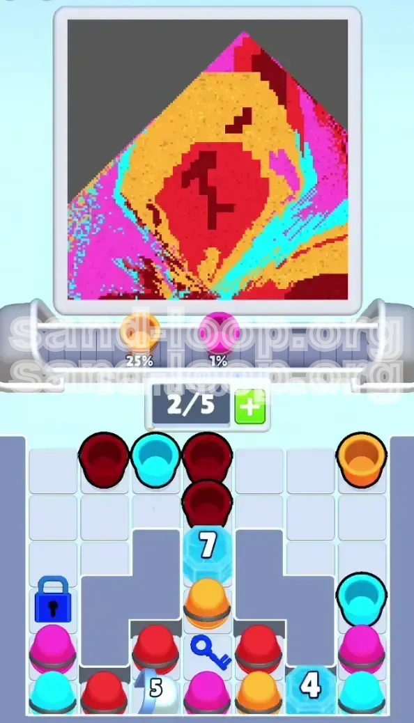 Sand Loop Level 366 screenshot 2