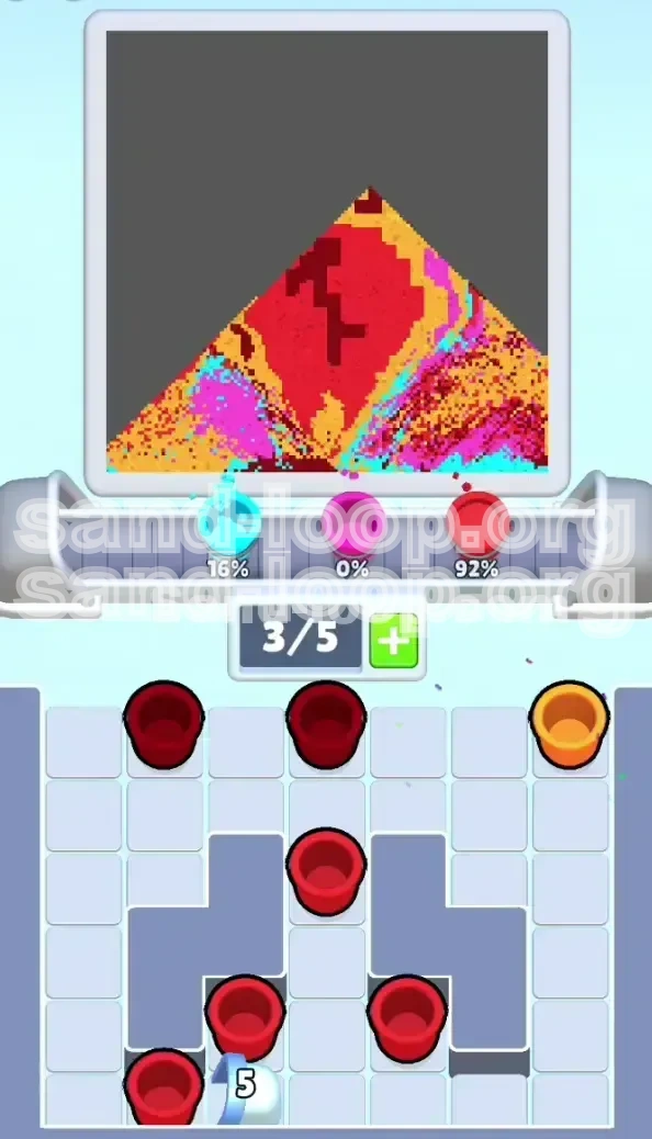 Sand Loop Level 366 screenshot 3