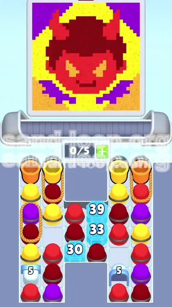 Sand Loop Level 368 screenshot 1