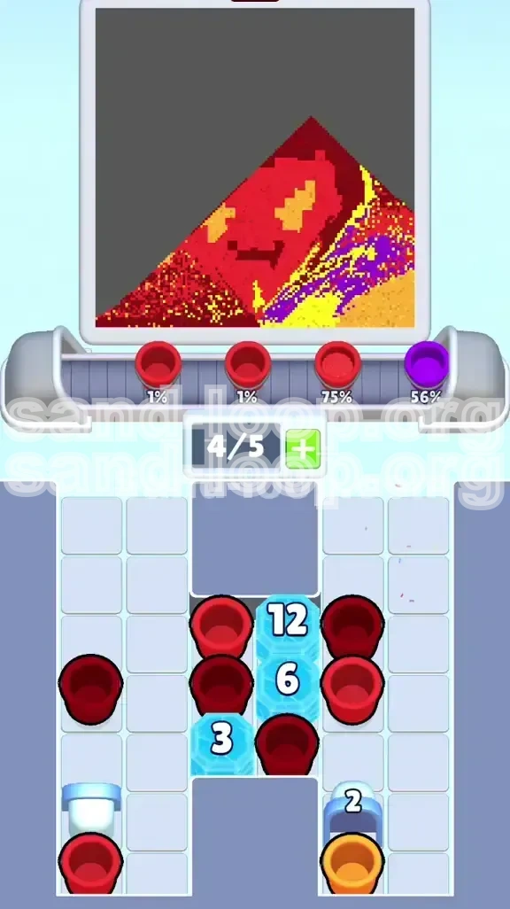 Sand Loop Level 368 screenshot 3