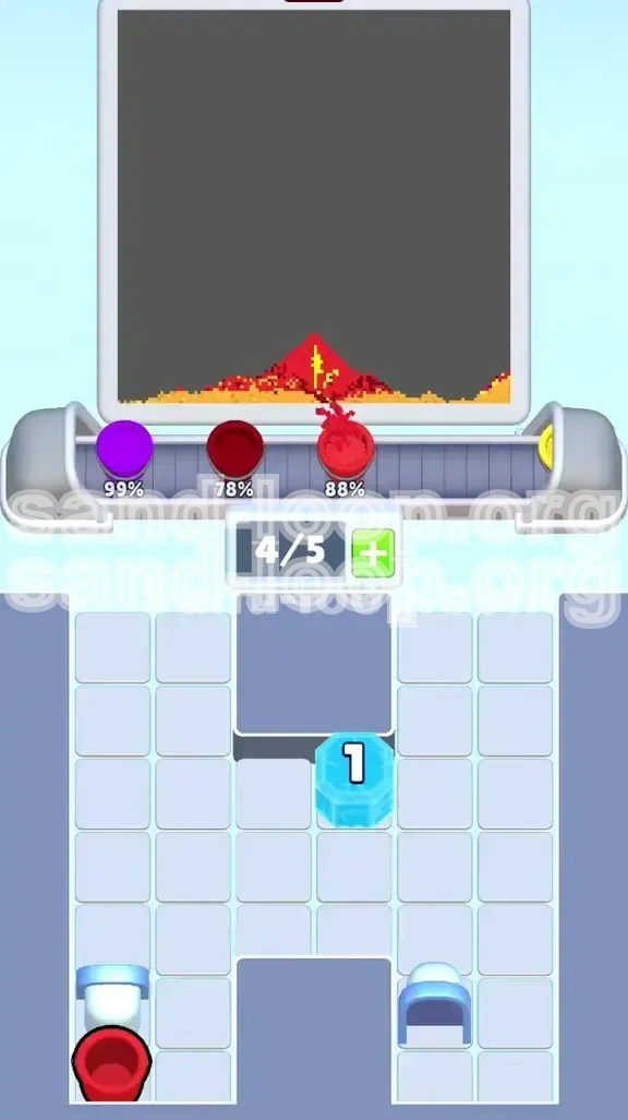 Sand Loop Level 368 screenshot 4