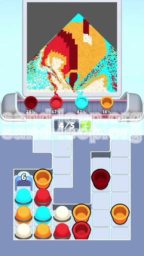 Sand Loop Level 371 screenshot 2