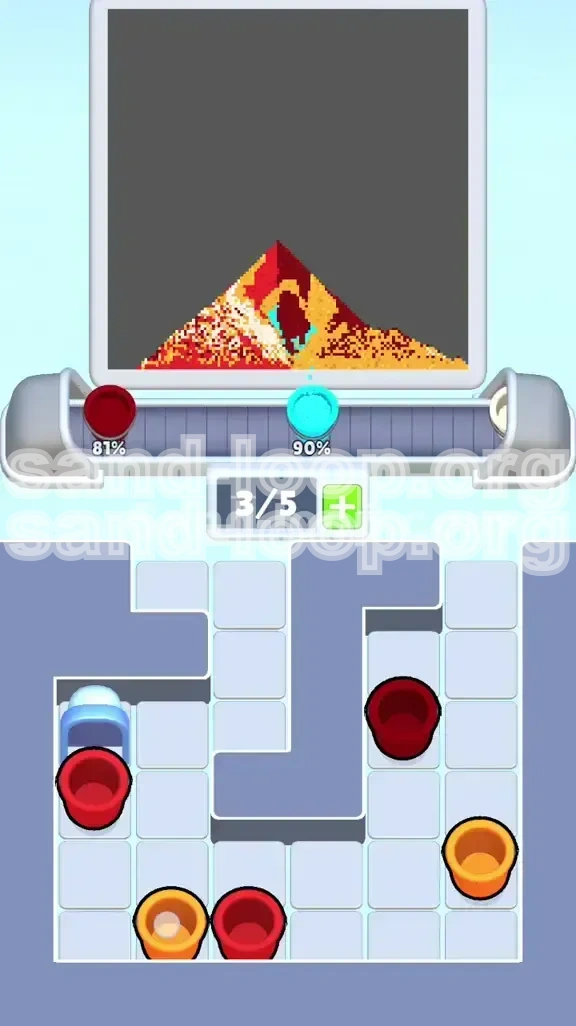 Sand Loop Level 371 screenshot 4