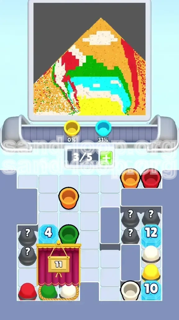 Sand Loop Level 373 screenshot 2
