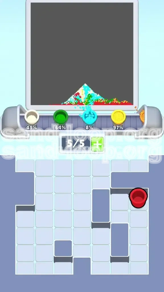 Sand Loop Level 373 screenshot 4