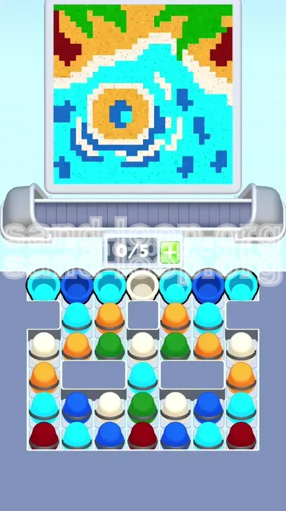 Sand Loop Level 374 screenshot 1