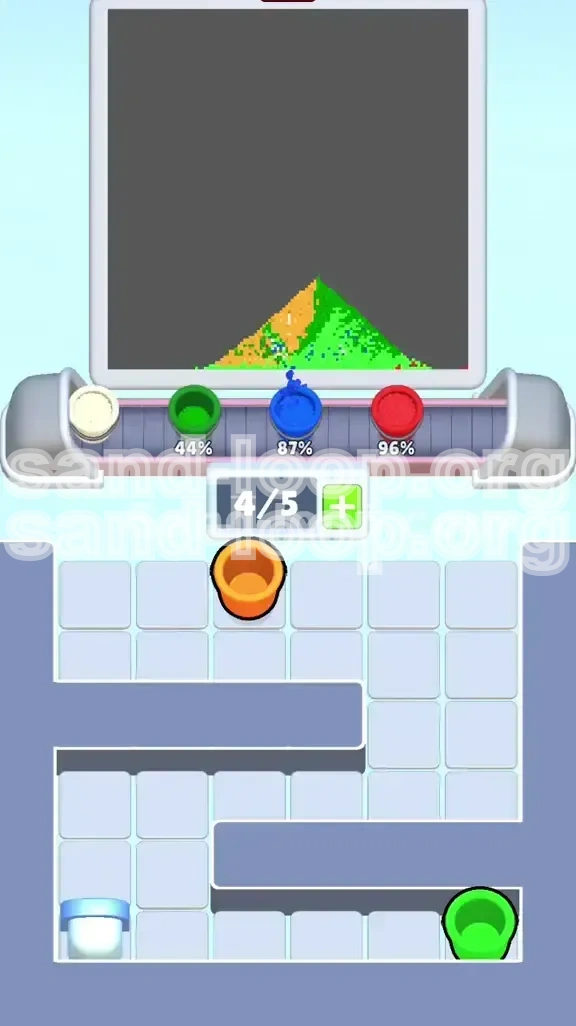 Sand Loop Level 375 screenshot 4