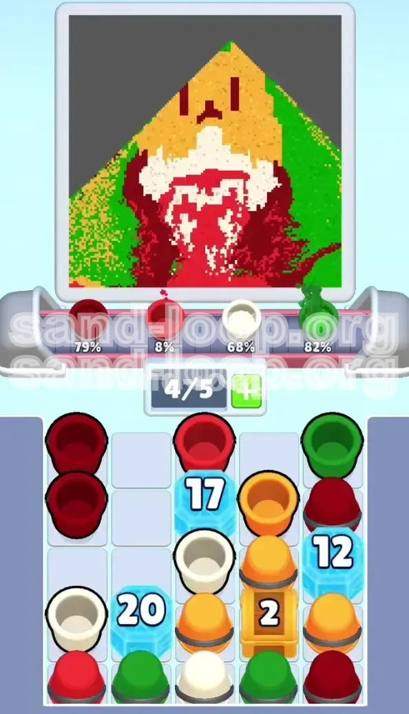 Sand Loop Level 376 screenshot 2