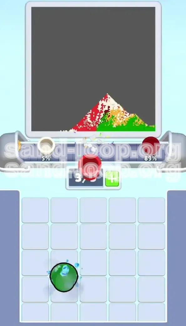 Sand Loop Level 376 screenshot 4