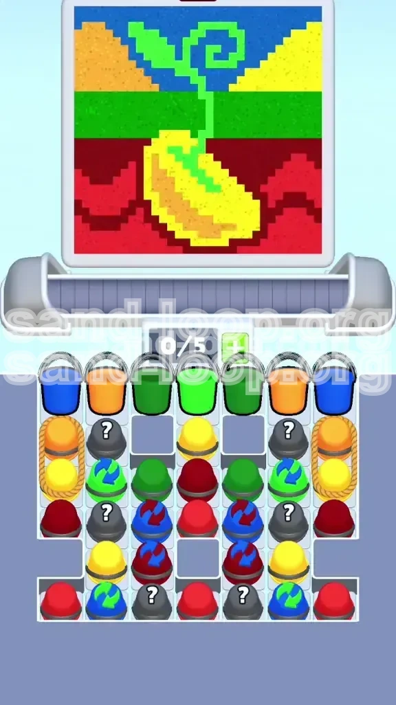 Sand Loop Level 378 screenshot 1