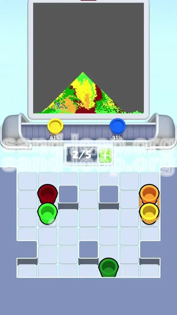 Sand Loop Level 378 screenshot 4