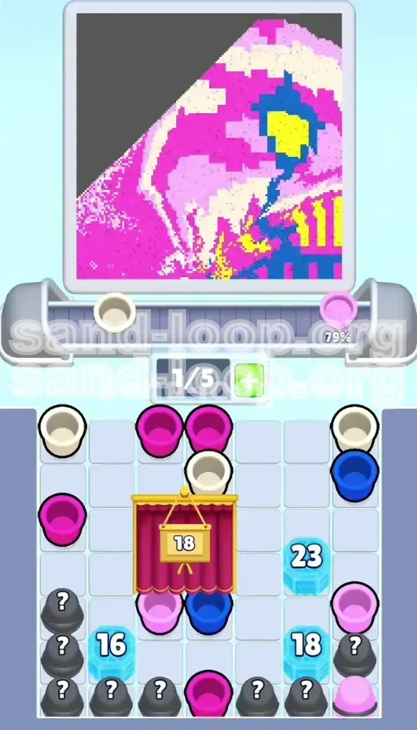 Sand Loop Level 379 screenshot 2