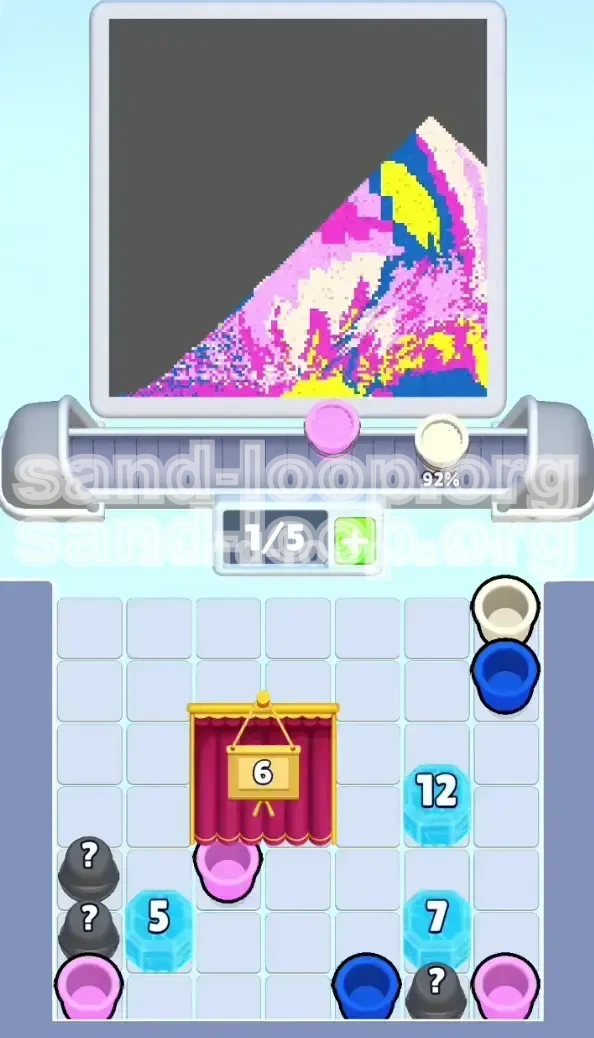 Sand Loop Level 379 screenshot 3