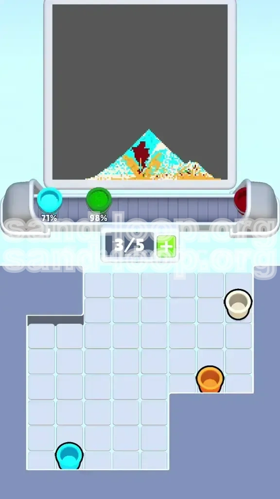 Sand Loop Level 381 screenshot 4
