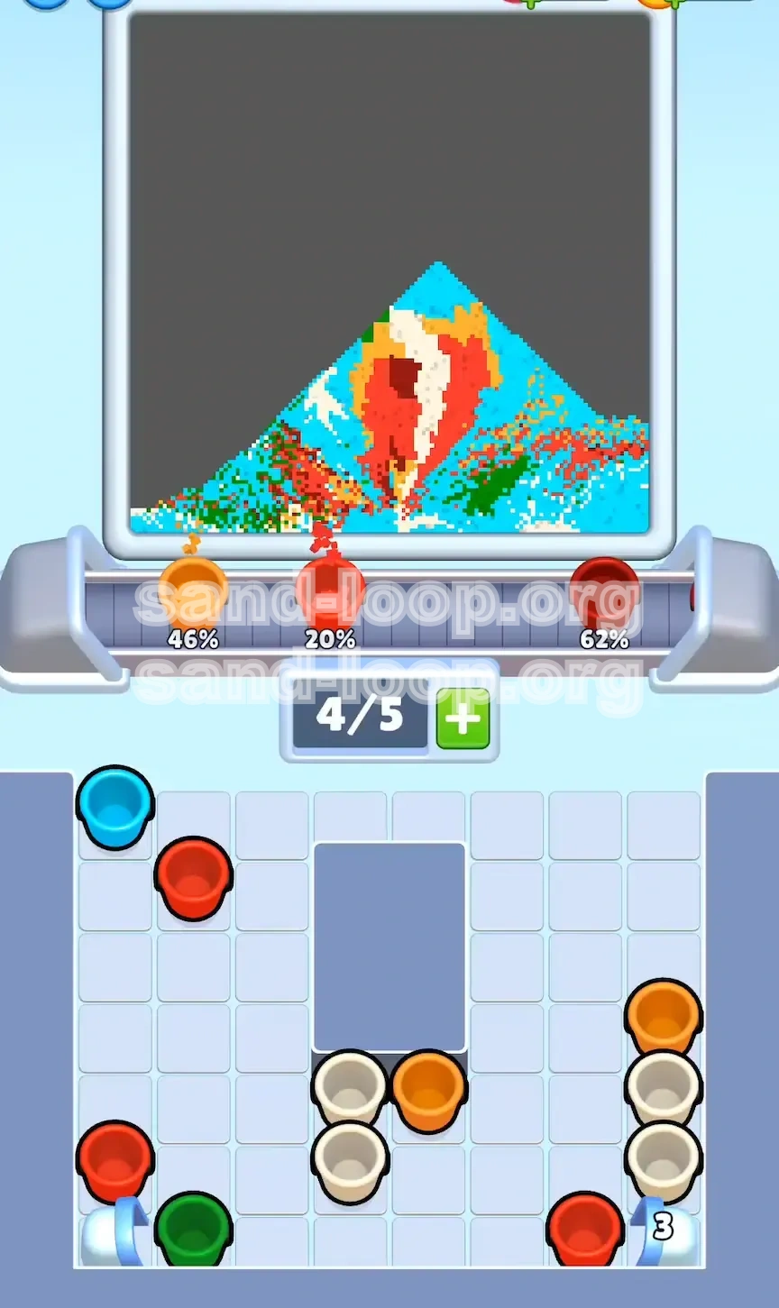 Sand Loop Level 382 screenshot 3