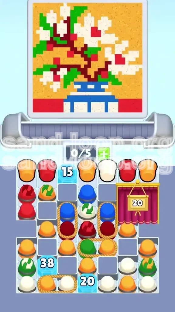 Sand Loop Level 383 screenshot 1