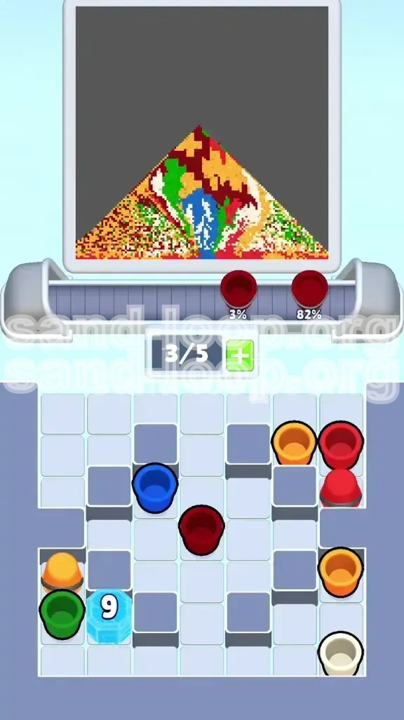 Sand Loop Level 383 screenshot 3