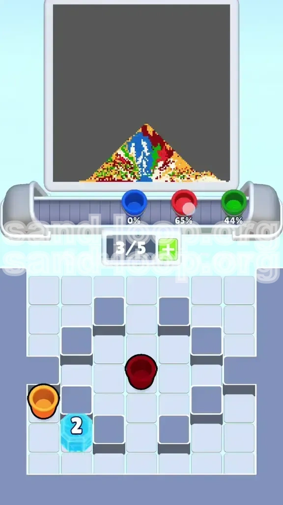 Sand Loop Level 383 screenshot 4