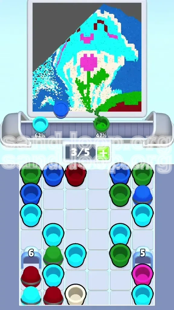 Sand Loop Level 384 screenshot 2