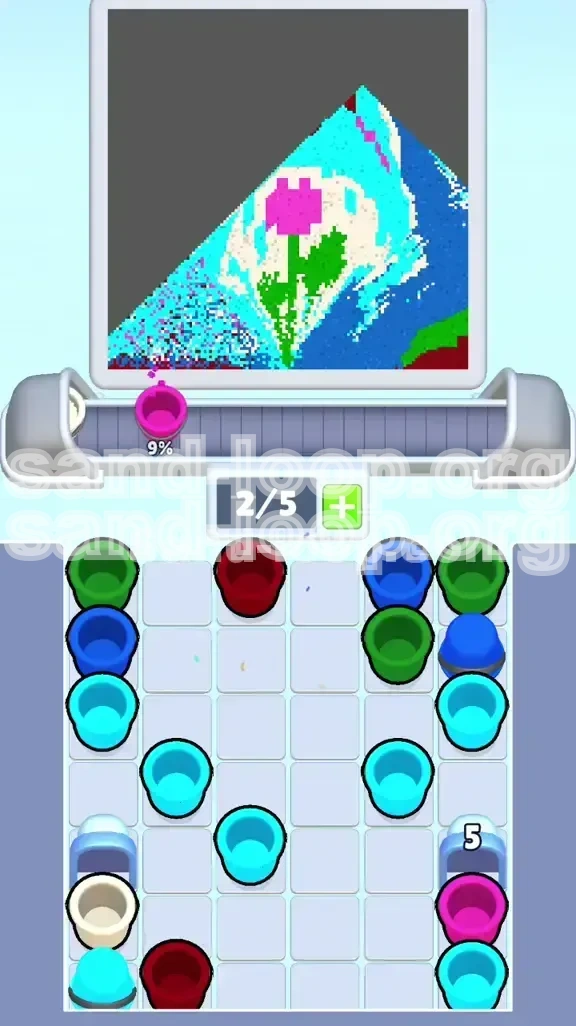 Sand Loop Level 384 screenshot 3