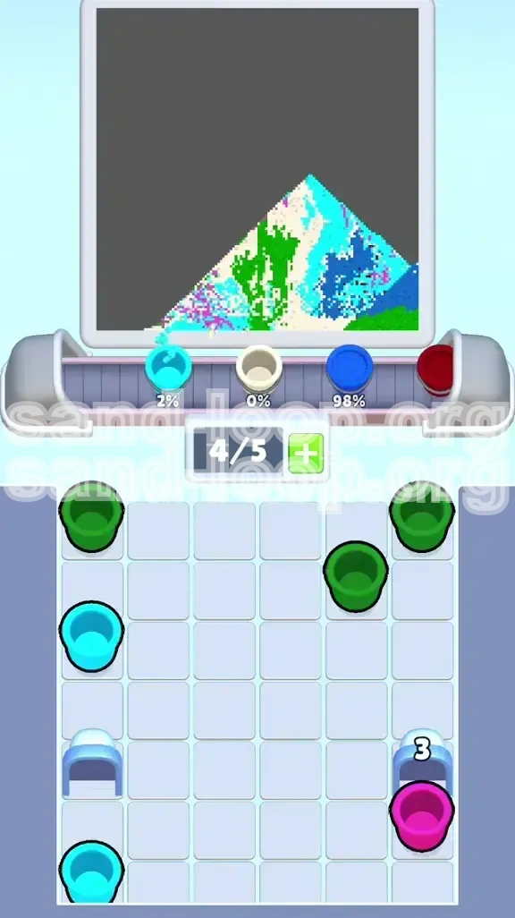 Sand Loop Level 384 screenshot 4