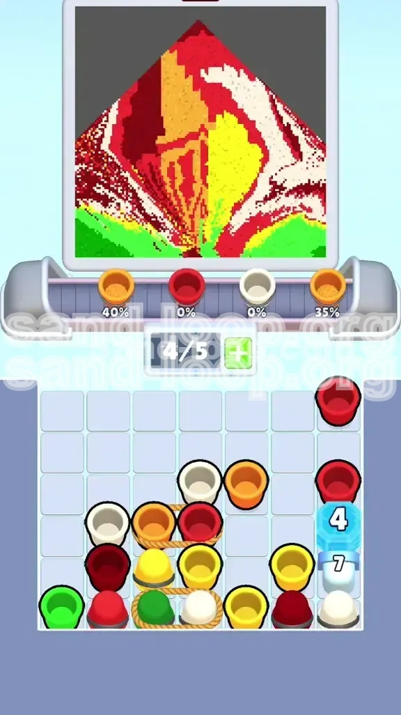 Sand Loop Level 385 screenshot 2