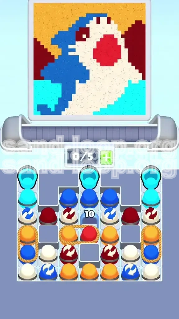 Sand Loop Level 389 screenshot 1