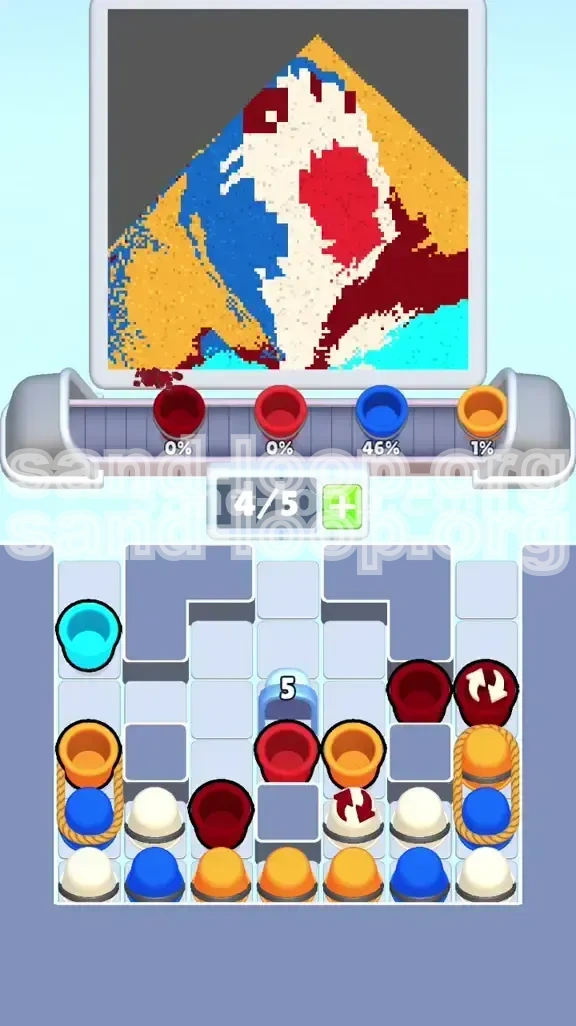 Sand Loop Level 389 screenshot 2