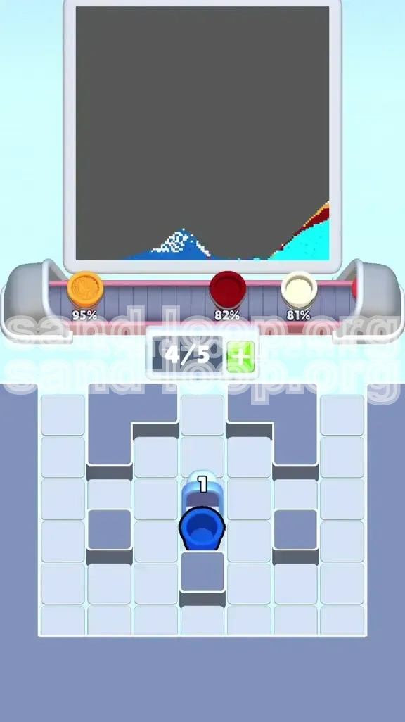 Sand Loop Level 389 screenshot 4