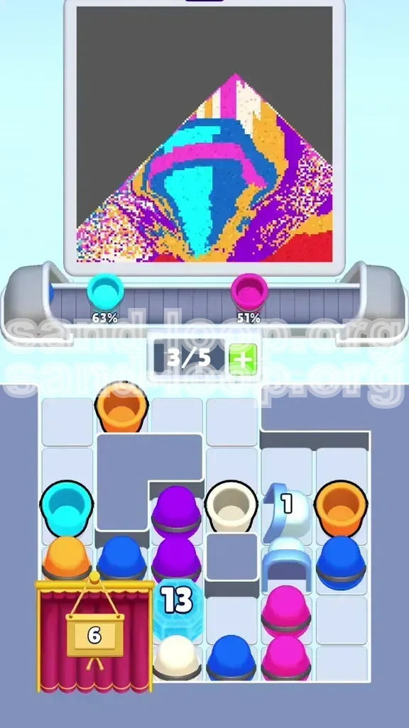 Sand Loop Level 390 screenshot 2