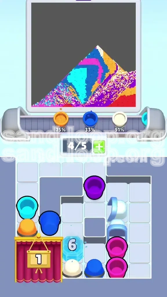 Sand Loop Level 390 screenshot 3
